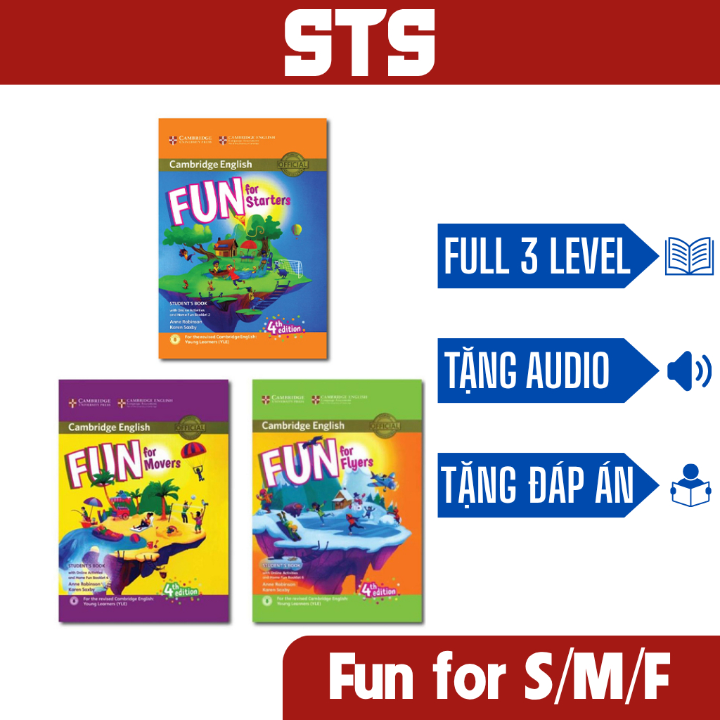 Sách - Fun for Starters, Movers, Flyers