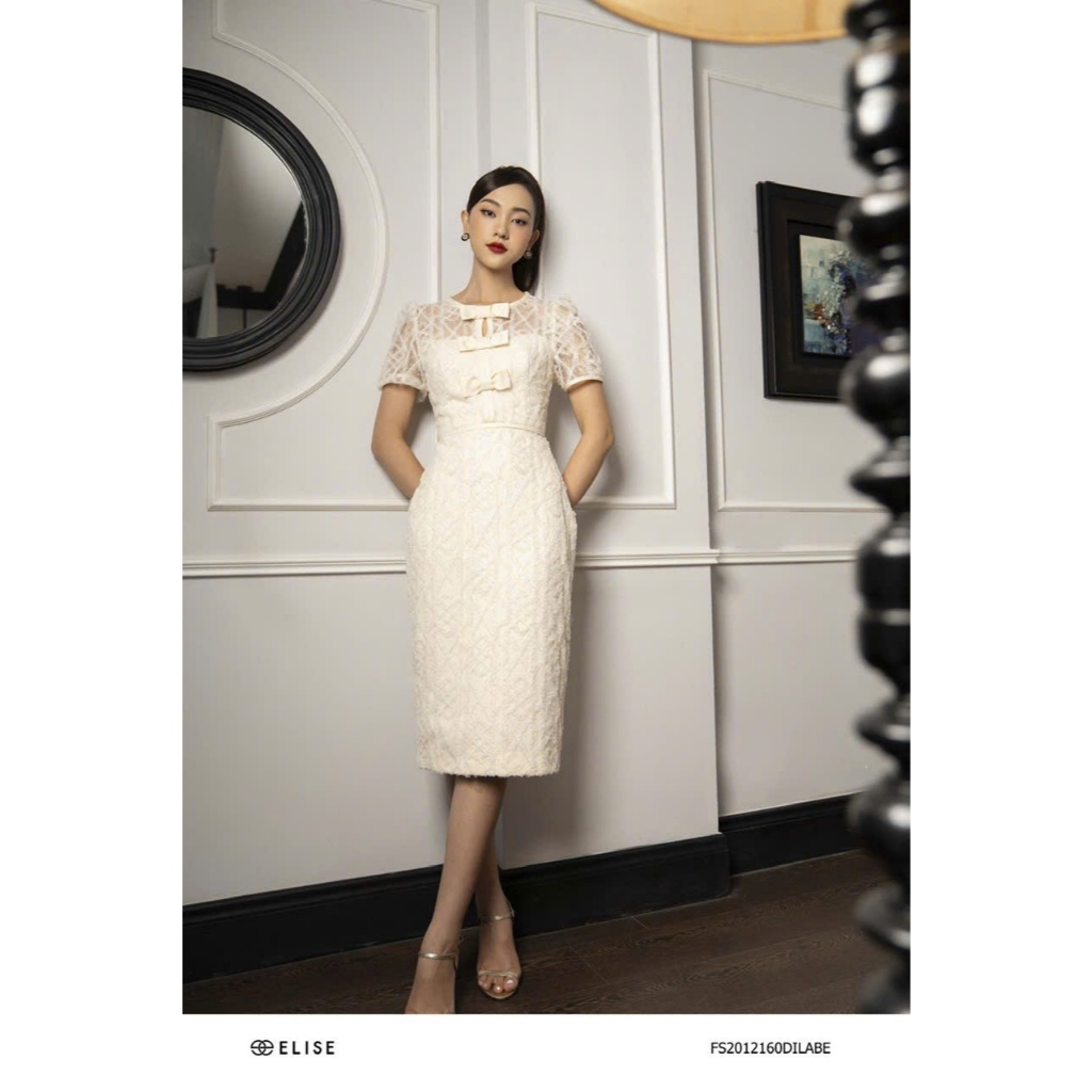 ĐẦM REN ELISE -SIZE M- THƯƠNG HIỆU THỜI TRANG ELISE