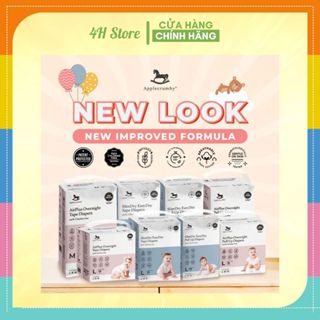 [CHÍNH HÃNG] Bỉm APPLECRUMBY AIRPLUS/SLIM nội địa Malaysia CAO CẤP Đủ Size