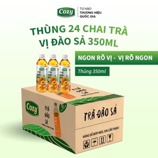 [KOLs] Trà Trái Cây, Trà Hoa Quả Cozy Uống Liền Thơm Ngon Đậm Rõ Vị Trà Trái Cây Đào, Vải, Ổi Hồng, Ô Long Xoài 350ml