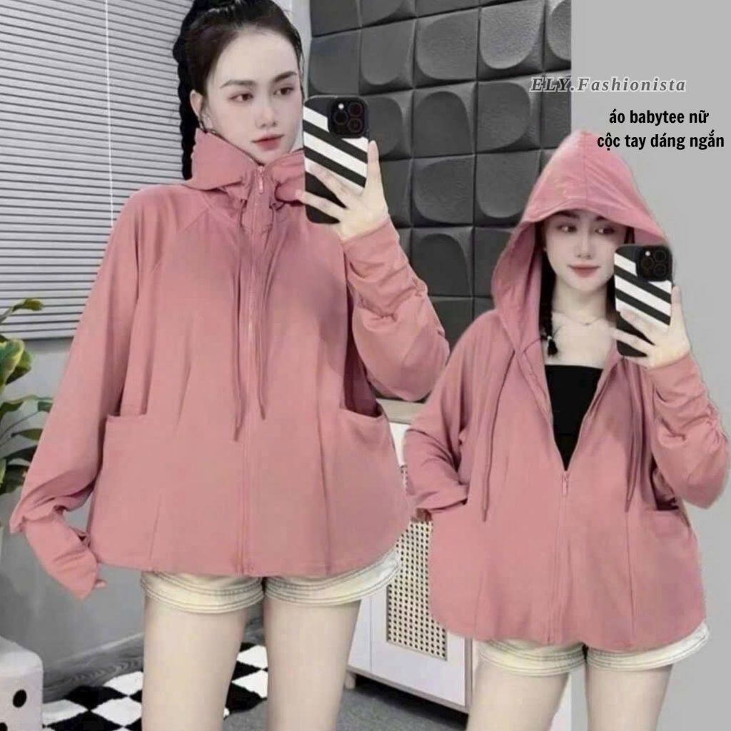 Áo Chống Nắng Toàn Thân Nữ Có Mũ và Khẩu Trang Kèm Theo – Chống Tia UV, Vải Mát Mịn ELY258 | BigBuy360 - bigbuy360.vn