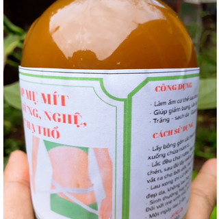 500ml cốt gừng nghệ hạt gấc hạ thổ (body)