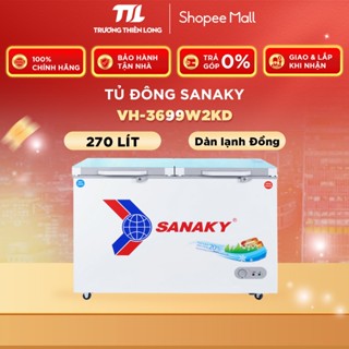 VH-3699W2KD - Tủ Đông Mát Sanaky 270 Lít 3699W2KD [TOÀN QUỐC]
