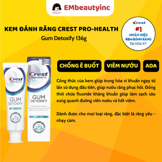 Kem đánh răng Crest 3D White làm trắng răng
