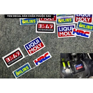 [ 1 MIẾNG ] TEM DECAL DÁN CHÂN PHUỘC SAU
