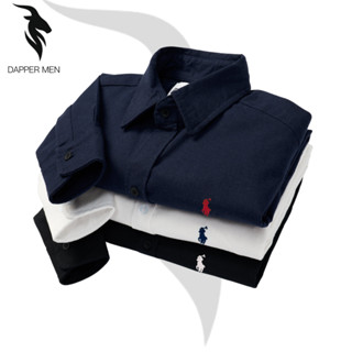 Áo Sơ Mi Nam Thêu Ngựa Cao Cấp Mã Đáo Thành Công Vải  LINEN Thoáng Mát , Phom Dáng Thoải Mái Thấm Hút Cực Tốt SMMDTC333