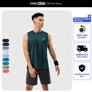Áo sát nách Sleeveless tanktop thể thao Active Essentials thấm hút Coolmate