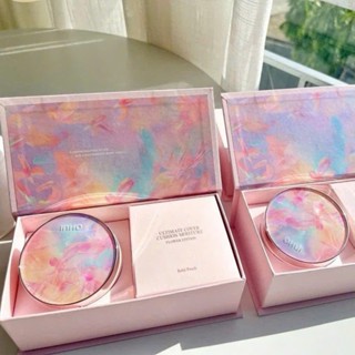 Cushion Ohui limited 2025 (set cushion  + 2 lõi refill) | Ohui Ultimate Cover Cushion Moisture Flower Edition