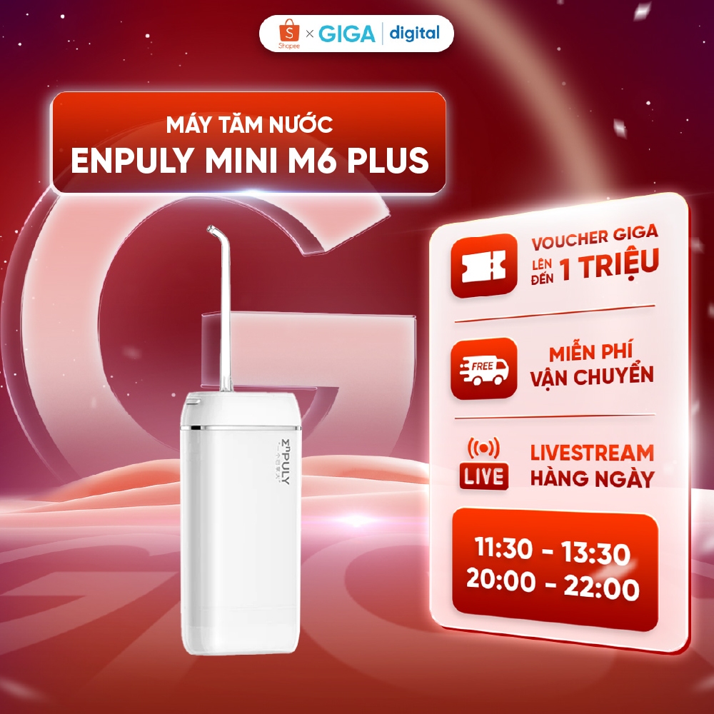 Máy tăm nước Xiaomi ENPULY Mini M6 Plus chính hãng