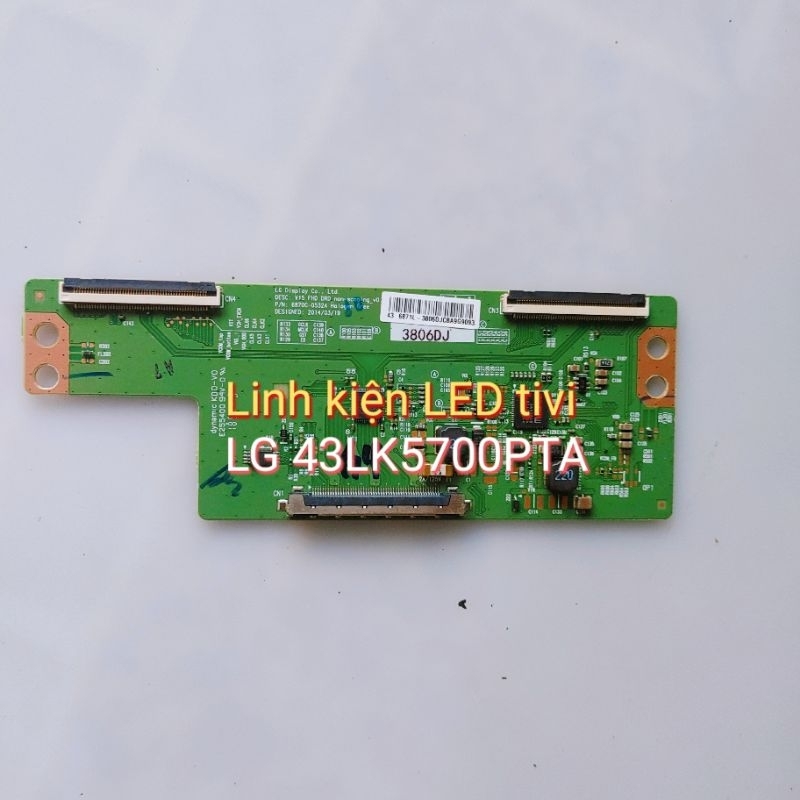 Bo Tcon tivi LG 43LK5700PTA