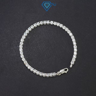  Lắc tay tennis nam bản nhỏ đính đá 3ly cao cấp sang trọng LTA0194 