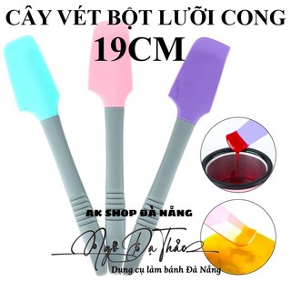 Cây vét bột lưỡi cong 19cm ( AKSHOPCAMLE 2000.004)