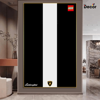  Tranh treo mô hình Siêu Xe Poster treo Siêu Xe - Tranh treo tường tráng gương viền bo cao cấp- Trang trí Decor phòng 