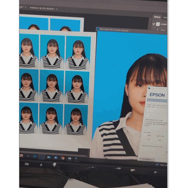 Máy in màu siêu nét Epson L8050 cũ