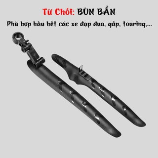Dè Chắn Bùn Xe Đạp Touring 700c bản mới dày dặn, Dè chắn bùn xe đạp bánh nhỏ dẻo dai