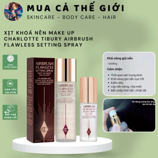 Xịt khoá nền Make Up Charlotte Tibury Airbrush Flawless Setting Spray