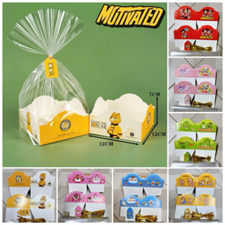 Sỉ 100 Túi Gấu Đựng Bánh Cookies, Bánh Mì, Đựng Bánh Kẹo Quà Tặng 1/6 Trung Thu Cho Bé