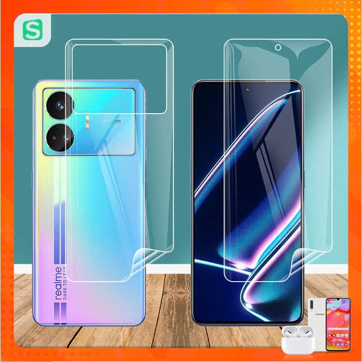 Miếng dán dẻo PPF mặt lưng và dán màn hình realme gt neo 6 gt neo 6 se gt 7 pro gt neo 5 neo 5 se ch