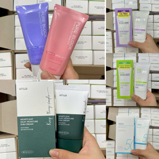 Kem Chống Nắng Hàn Quốc SPF50+ PA++++ A’Pieu | Anua | Missha - Kiềm Dầu, Dưỡng Ẩm, Nâng Tông Tự Nhiên