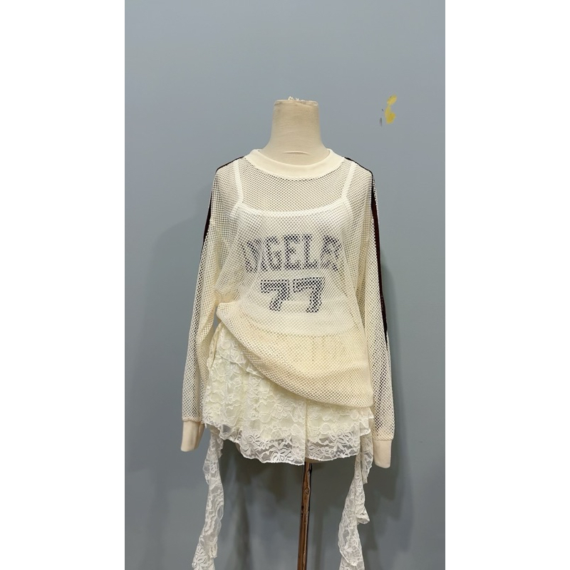 SĐ-18. Sét 3 món đầm bi from bí áo Ren tay dài kèm quần thun | BigBuy360 - bigbuy360.vn