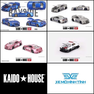  Xe Mô Hình Nissan Skyline GT-R  R34  Các Loại 1:64 Kaido House - MiniGT 