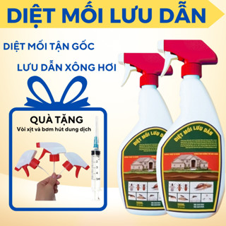 DIỆT MỐI LƯU DẪN, CÓ TÍNH LƯU DÂN XÔNG HƠI TẬN VÀO SÂU NGÓC NGÁCH NHỮNG NƠI MỐI SINH ĐẺ VÀ TRÚ ÂN