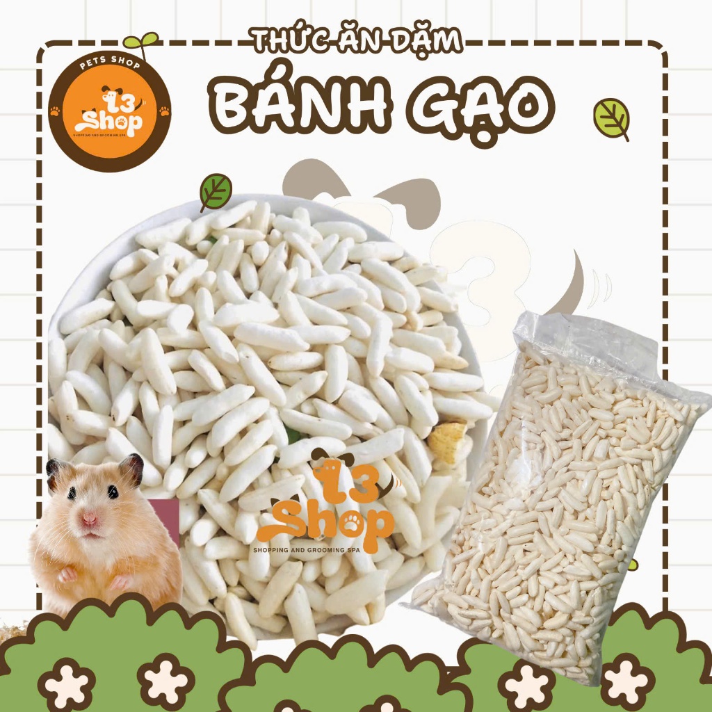 Bánh gạo dành cho hamster  /sóc -  T3 PETS SHOP