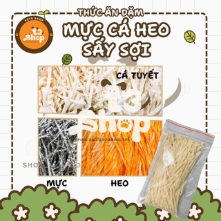 mực sợi sấy - cá sợi sấy -  món ngon cho hamster / sóc - T3 PETS SHOP