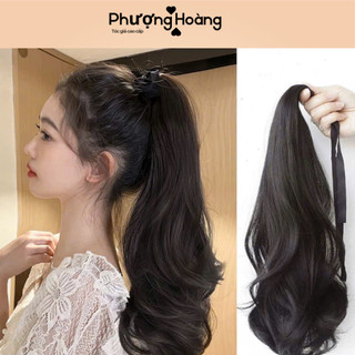 Tóc giả nữ đẹp ❤️💕 FREESHIP❤️💕 tóc cột xoăn 40cm