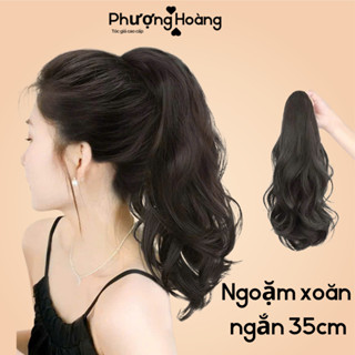 Tóc Giả Ngoặm Xoăn Ngắn Nữ Tự Nhiên - Kèm Ảnh Thật - FREESHIP - Mẫu Mới N52