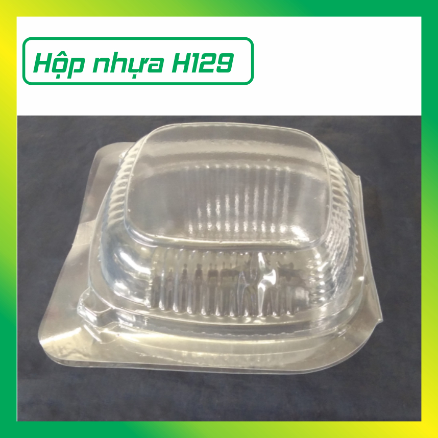[Lốc 100 cái ] Hộp nhựa H129 /H128 -- VUIVUISTORE