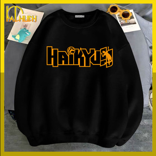  ÁO SWEATER UNISEX NAM NỮ VẢI NỈ IN HAKYU 