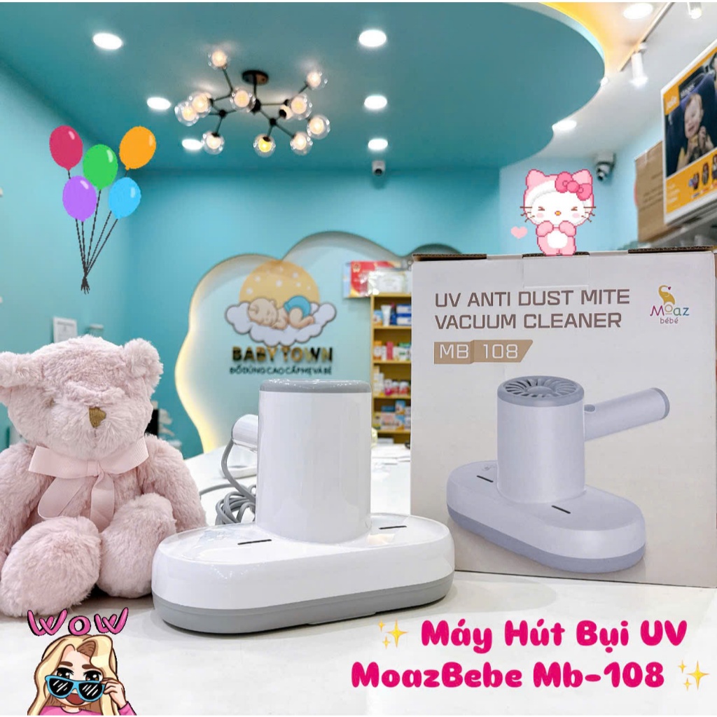 MÁY HÚT BỤI GIƯỜNG NỆM MOAZ BÉBÉ MB037 / MB108