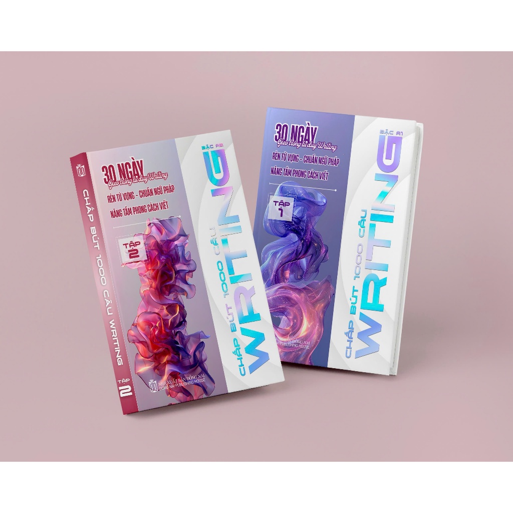 Combo 2 Sách Chấp Bút 1000 Câu Writing – 60 Ngày Gieo Trồng Tư Duy Writing- Cải Thiện Kỹ Năng Viết [