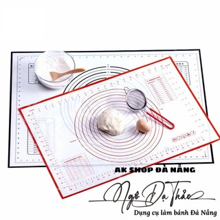Tấm nhào bột silicon trắng 40*60 ( AKSHOPCAMLE 2000.041)