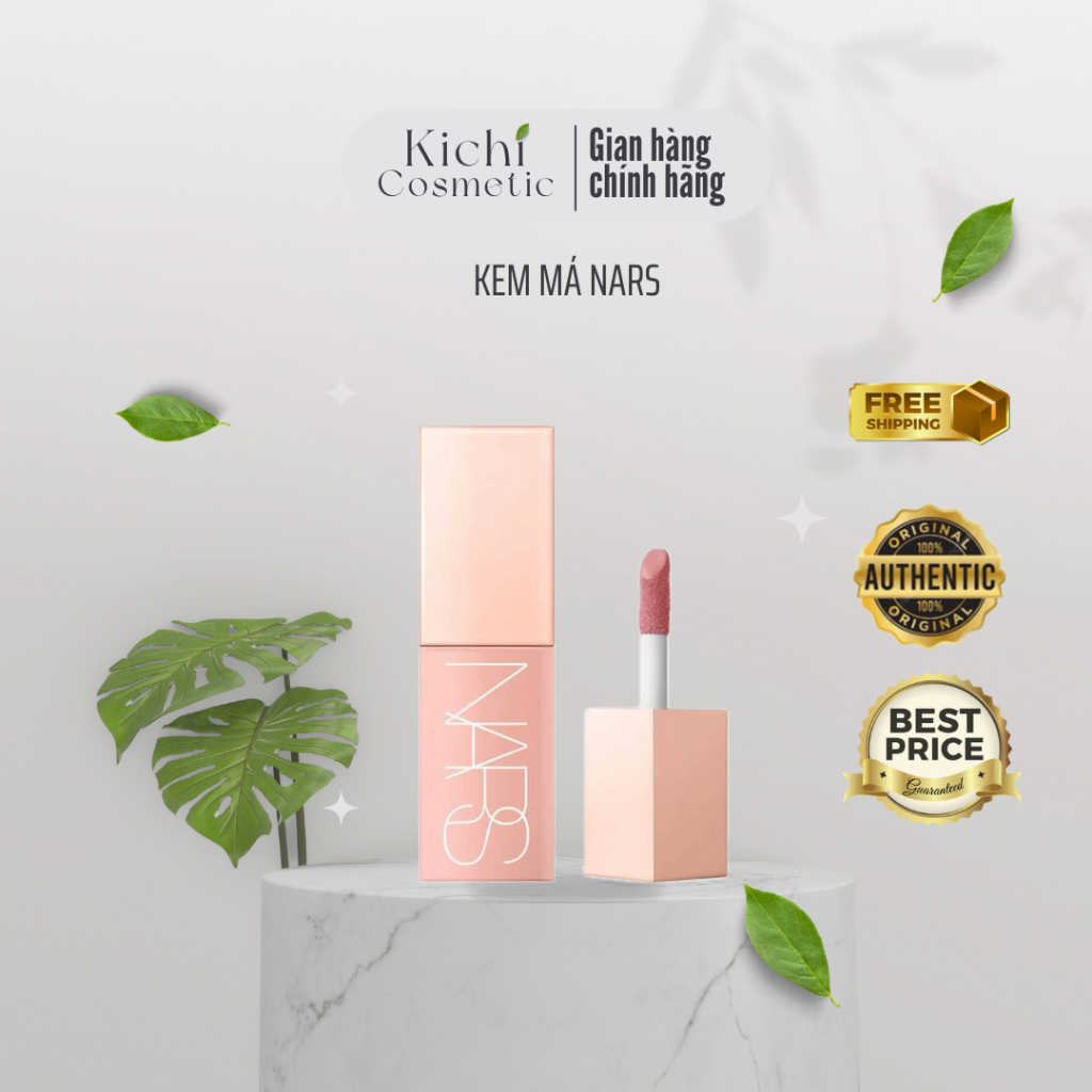(7ml) Má hồng kem Nars After Glow màu Orgasm Rush, Behave, Secret Lover, Aragon, Brazen