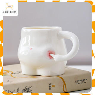  Xí Xọn Decor - Cốc Gốm Bụng Mỡ Dễ Thương – Cốc Uống Nước Cà Phê Trang Trí Văn Phòng Quà Tặng Độc Lạ 