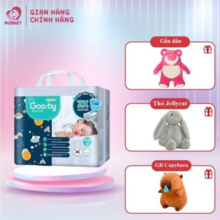 Tã bỉm quần dán Gooby Premium, chuyên gia bỉm đêm, chống tràn hiệu quả size NB/S/M/L/XL/XXL cho bé từ 4-20kg