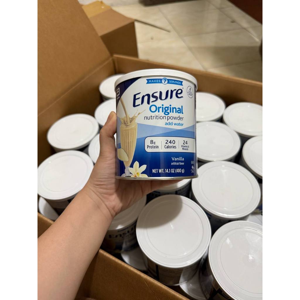 Sữa Bột Ensure Mỹ Hương Vanila 400g (Date 2026)