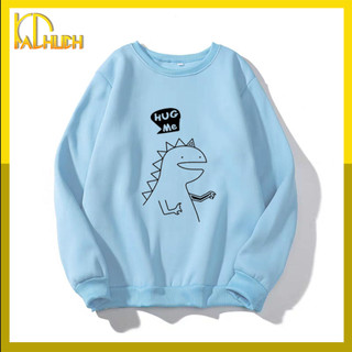  Áo sweater nam nữ in Hugme chất liệu vải nỉ bông mềm mịn size 40-70kg 