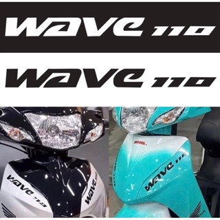  Tem dán xe logo wave 110 decal bền đẹp chống nước 