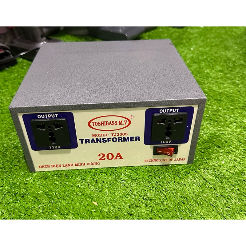 Biến áp 20A đổi nguồn từ điện 220v xuống điện 100V