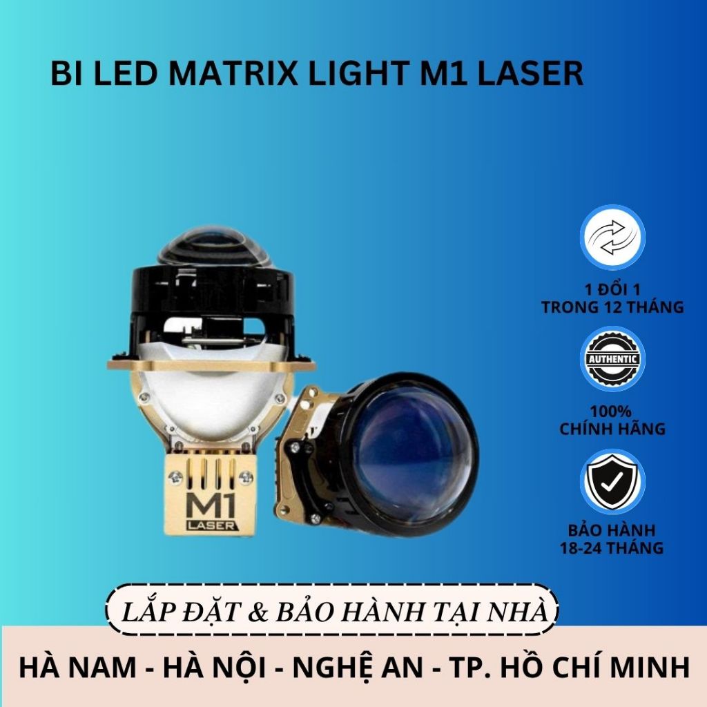 Bi Led Matrix Light M1 Laser  80w | Mới Nhất
