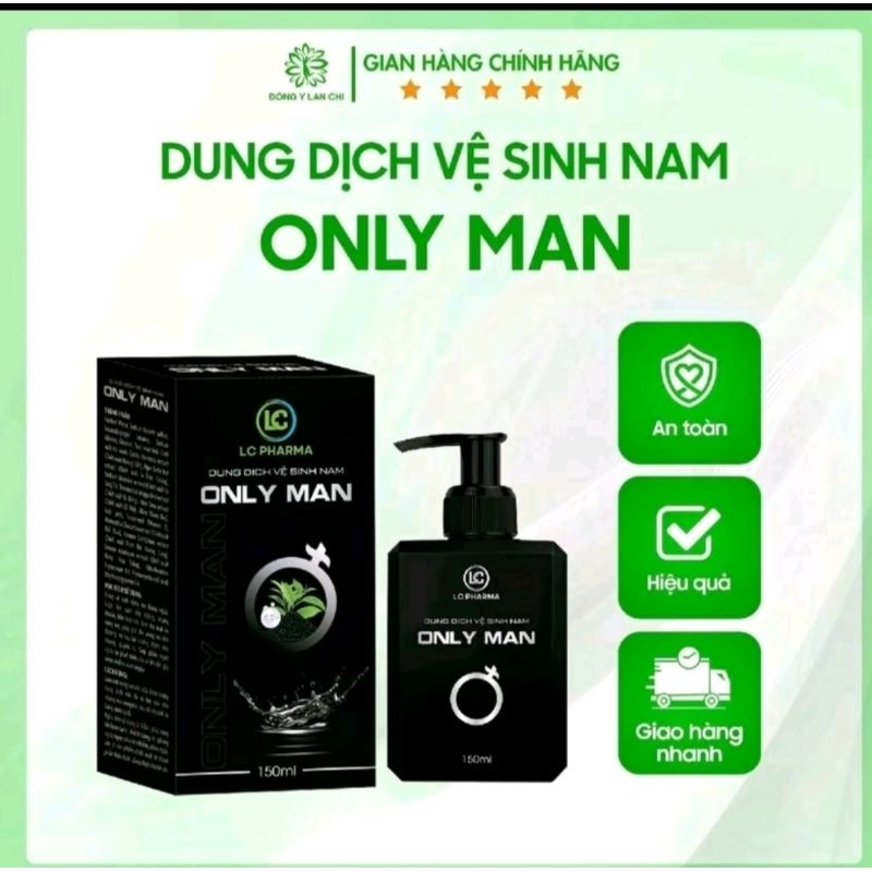 Sale - Dung Dịch Vệ Sinh Nam ONLY MAN - LC Pharma(Có che tên)