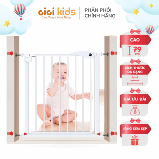 Thanh Chắn Cửa Cao Cấp CiCi Kids Hỗ Trợ Chắn Cửa, Chắn Cầu Thang Nhiều Kích Thước, An Toàn Cho Bé
