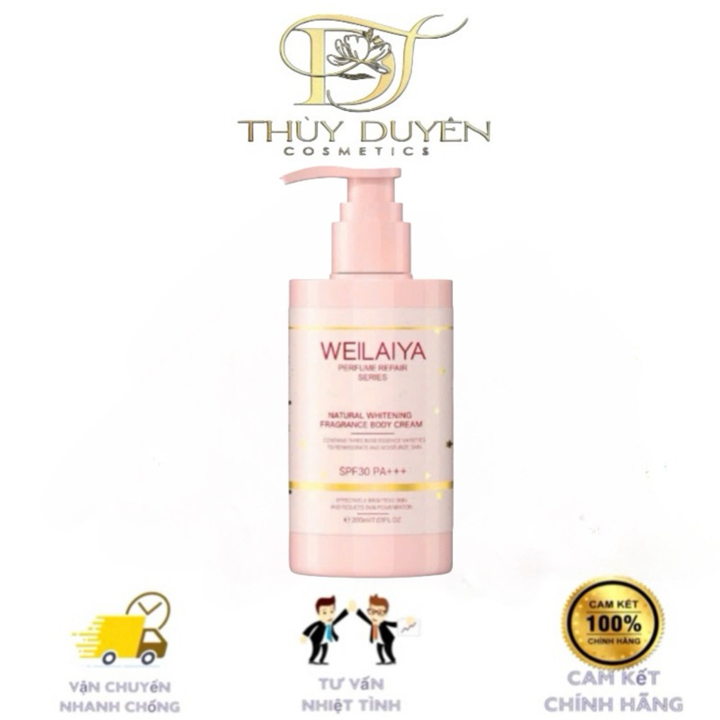 [ceo weilaiya] kem tươi dưỡng trắng da cơ thể weilaiya