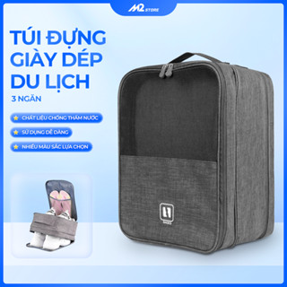 Túi Đựng Giày Dép Du Lịch 3 Ngăn Chống Thấm Nước XIMO, Túi Đựng Giày Dép Thể Thao Tiện Lợi TDG04