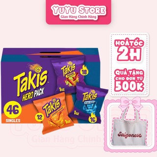   Chính Hãng USA  Bánh Snack Mỹ Takis Bùng Vị Siêu Cuốn  Túi 28.4g  