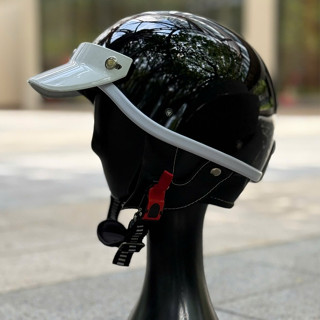 Mũ bảo hiểm nửa đầu Napoli N179 viền trắng Freesize 55-58cm