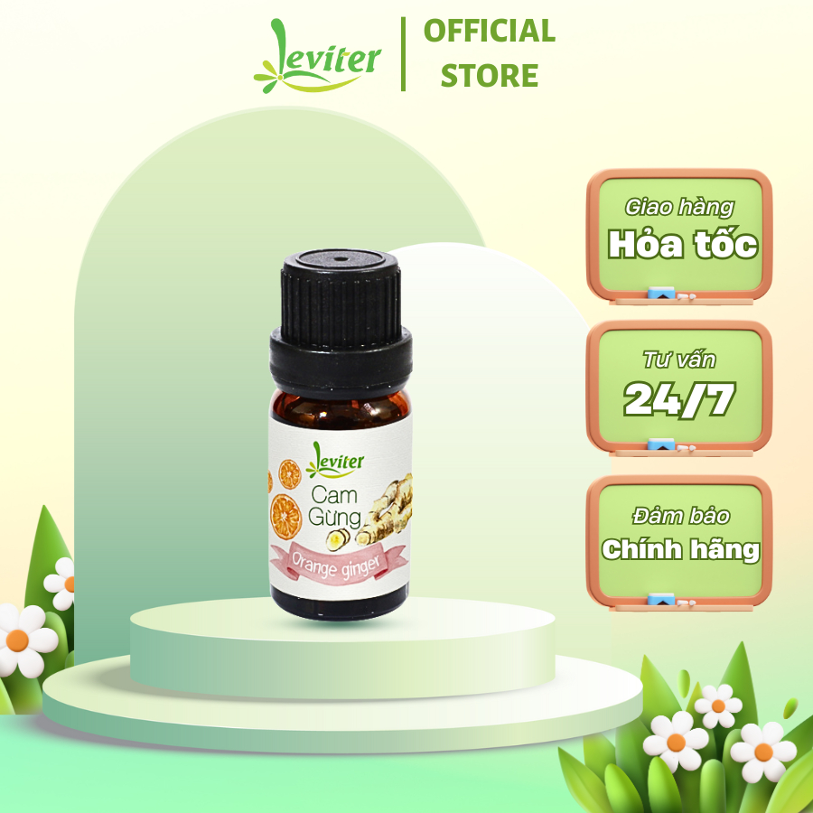 Tinh dầu Cam Gừng 10ml - Leviter